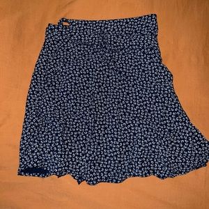 Floral Wrap Skirt